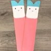 Pink & Blue Bunny Ear Socks -Children's boutique clothing pink blue bunny ear socks footwear sparkle in pink 28604025667658