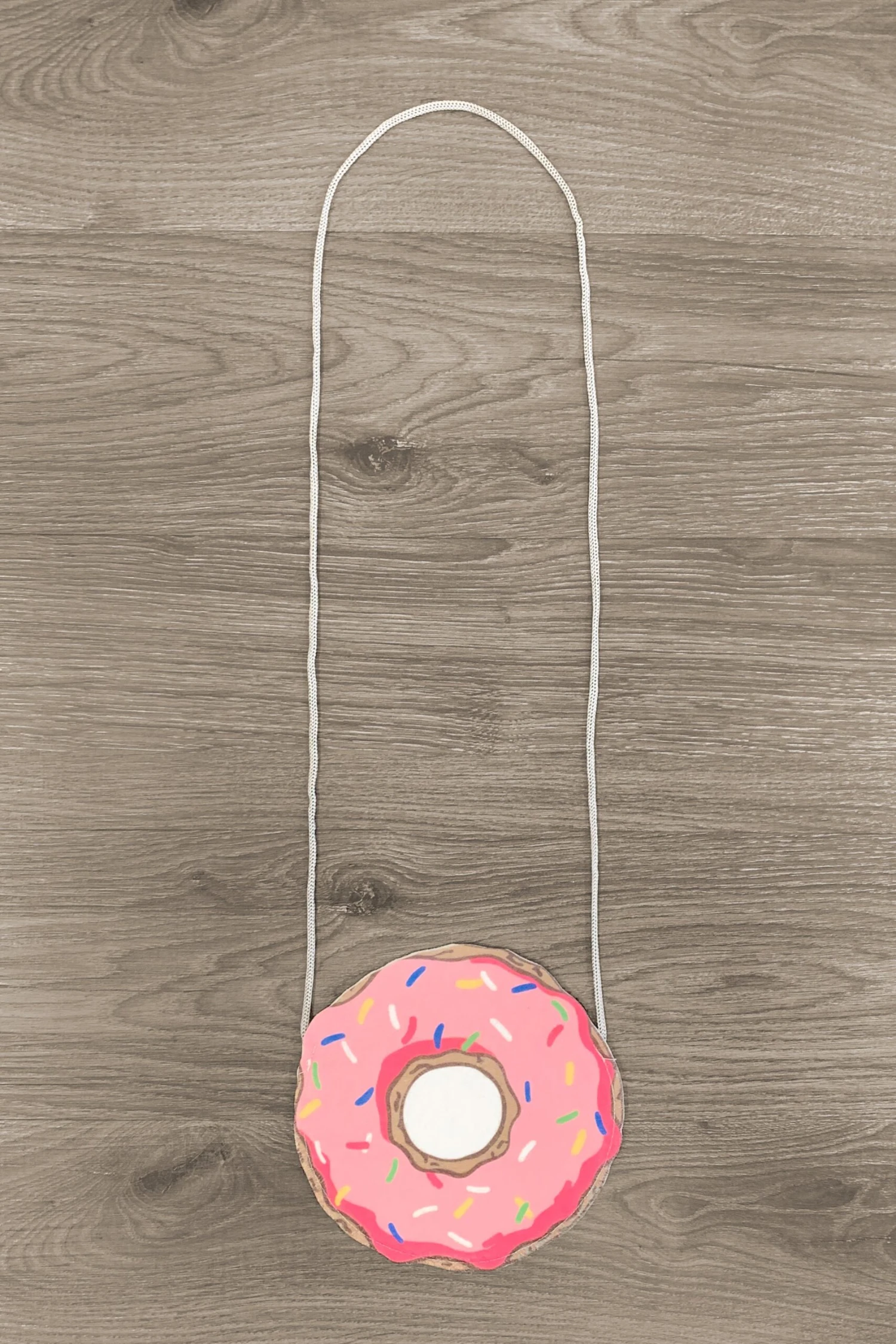 Pink Donut With Sprinkles Circle Purse 3 Pink Donut With Sprinkles Circle Purse