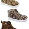 Patterned Sneaker Booties -Children's boutique clothing polka dot cheetah sneaker booties footwear sparkle in pink 15173317230666 df2f6e3c 6087 4c19 a4b2 b091b2dc3bb9