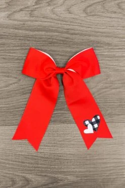 Red Heart Bow