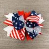Rhinestone Stars & Stripes Bow -Children's boutique clothing rhinestone stars stripes bow accessory sparkle in pink 29149797613642
