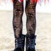 Black Skull Tights