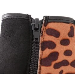 Split Cheetah Black Suede Booties 12 Split Cheetah Black Suede Booties -Children's boutique clothing split cheetah black suede booties footwear sparkle in pink 472326