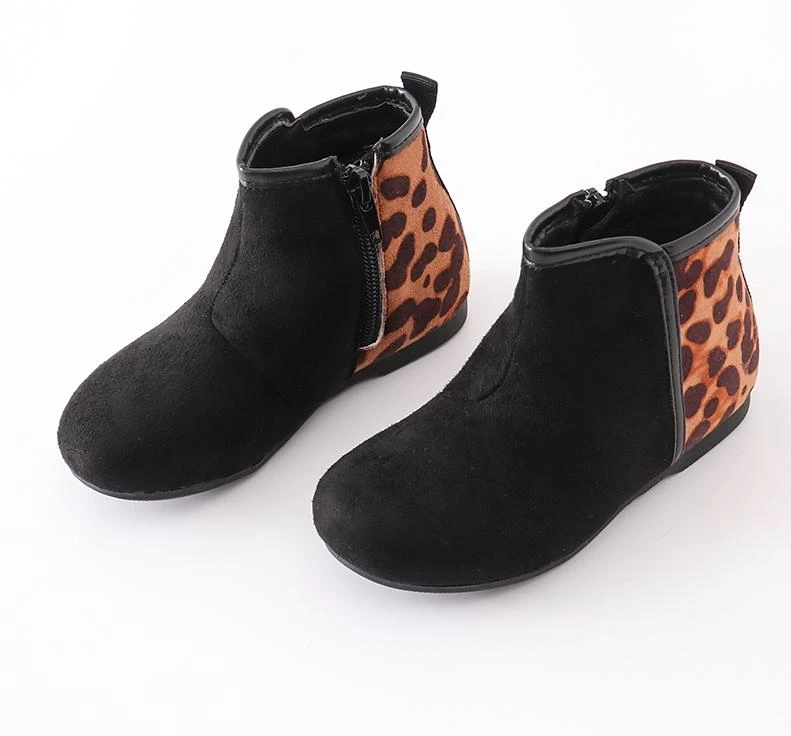 Split Cheetah Black Suede Booties 8 Split Cheetah Black Suede Booties - Image 6