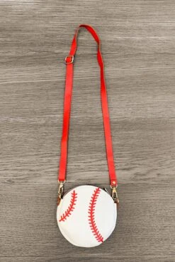 White Baseball Purse