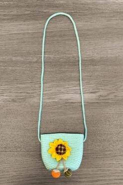 Woven Flower Crossbody Purse 8 Woven Flower Crossbody Purse -Children's boutique clothing woven flower crossbody purse many colors accessory sparkle in pink 128249