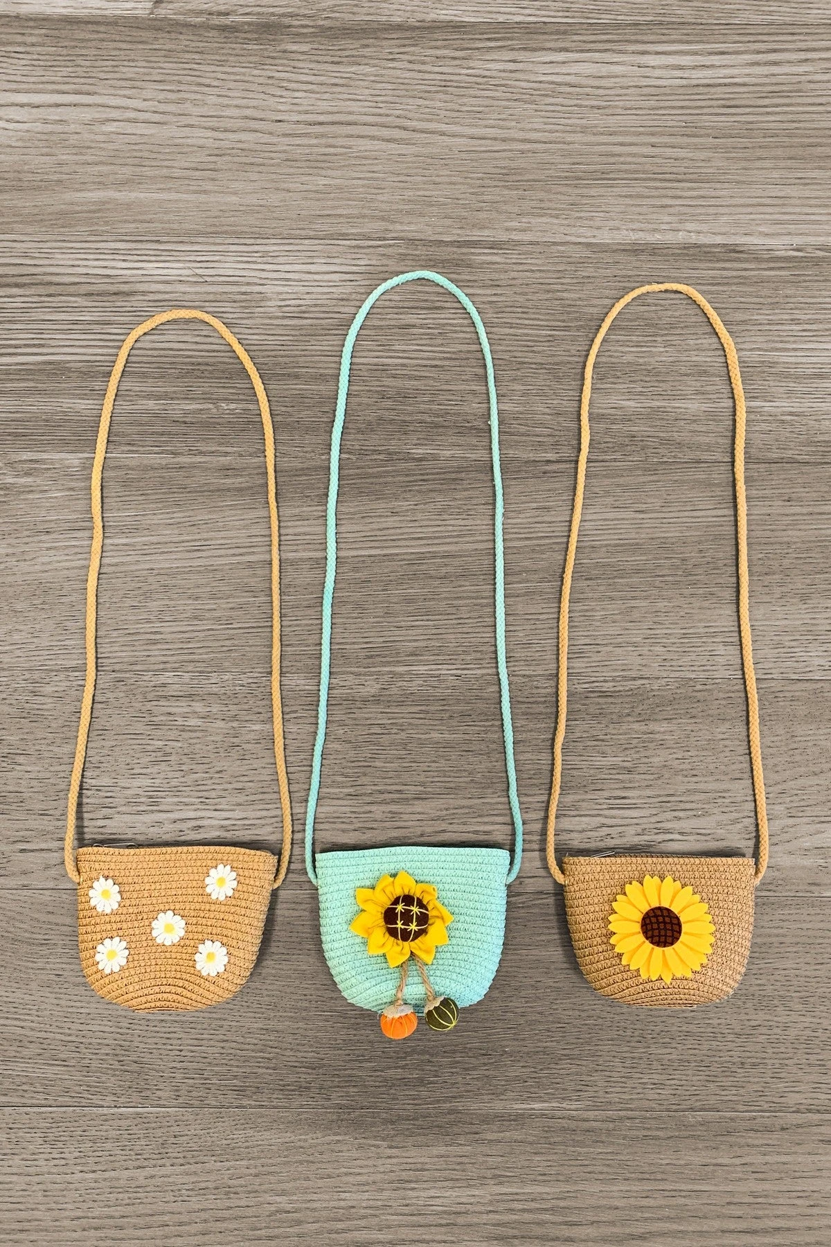 Woven Flower Crossbody Purse 3 Woven Flower Crossbody Purse